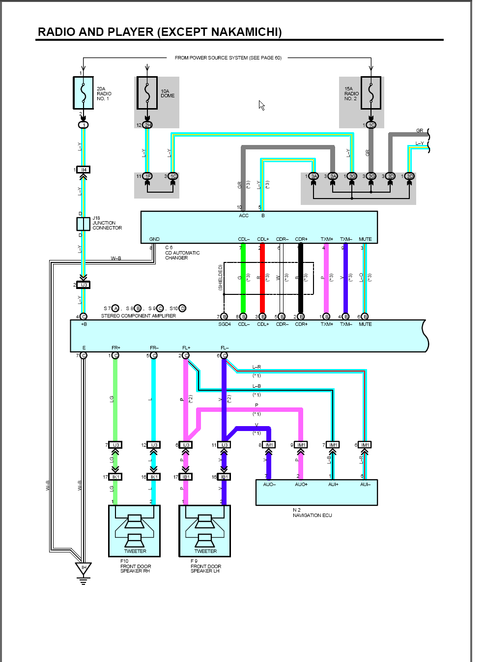 2000 xterra stereo wiring