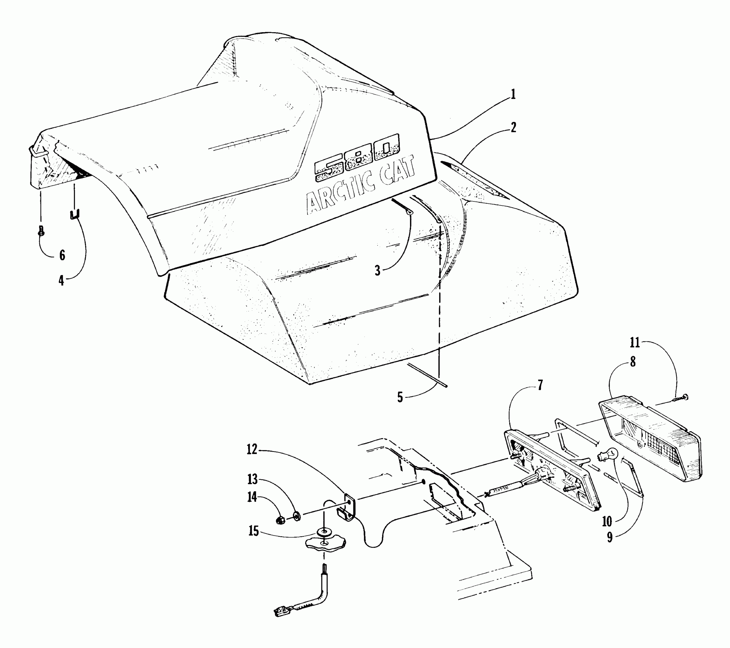 1997 Arctic Cat Ext 580 Wiring Diagram