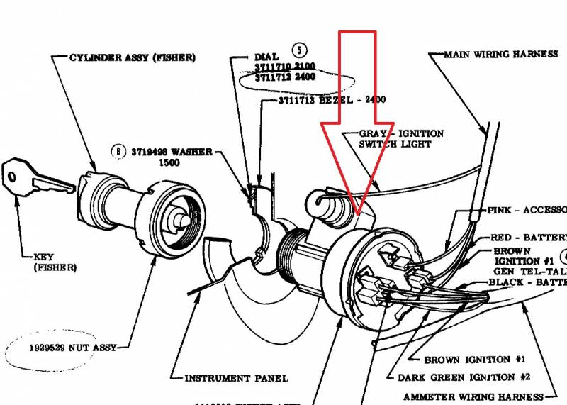 55 Chevy Ignition Switch Wiring Diagram