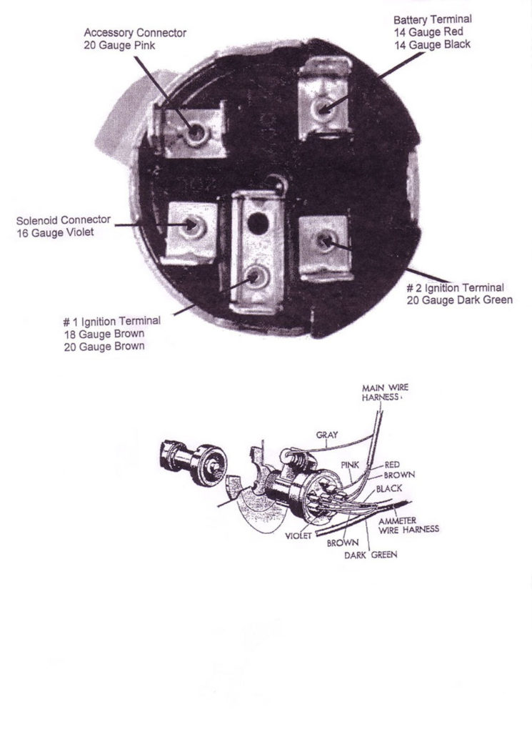 55 Chevy Ignition Switch Wiring Diagram