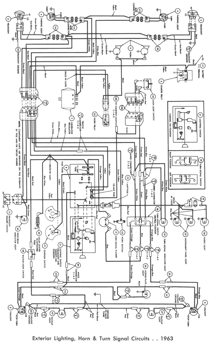 1963 Ford Falcon Ignition Switch Wiring Diagram | Wiring Diagram