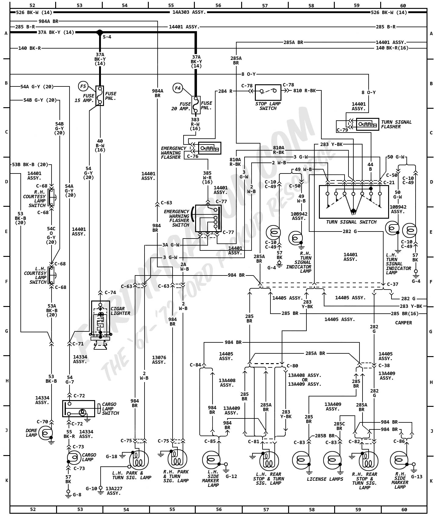 1972 Ford F100 Ignition Switch Wiring Diagram | Wiring Diagram