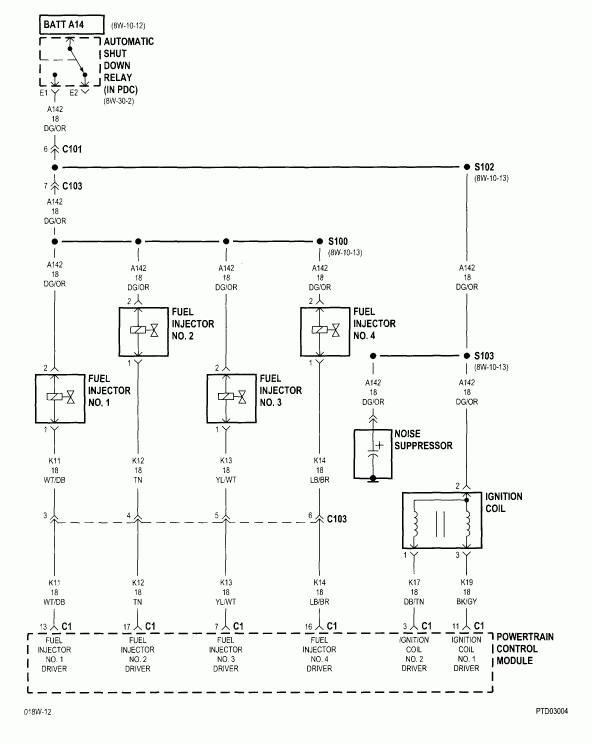 Pt Cruiser Ignition Switch Wiring Diagram