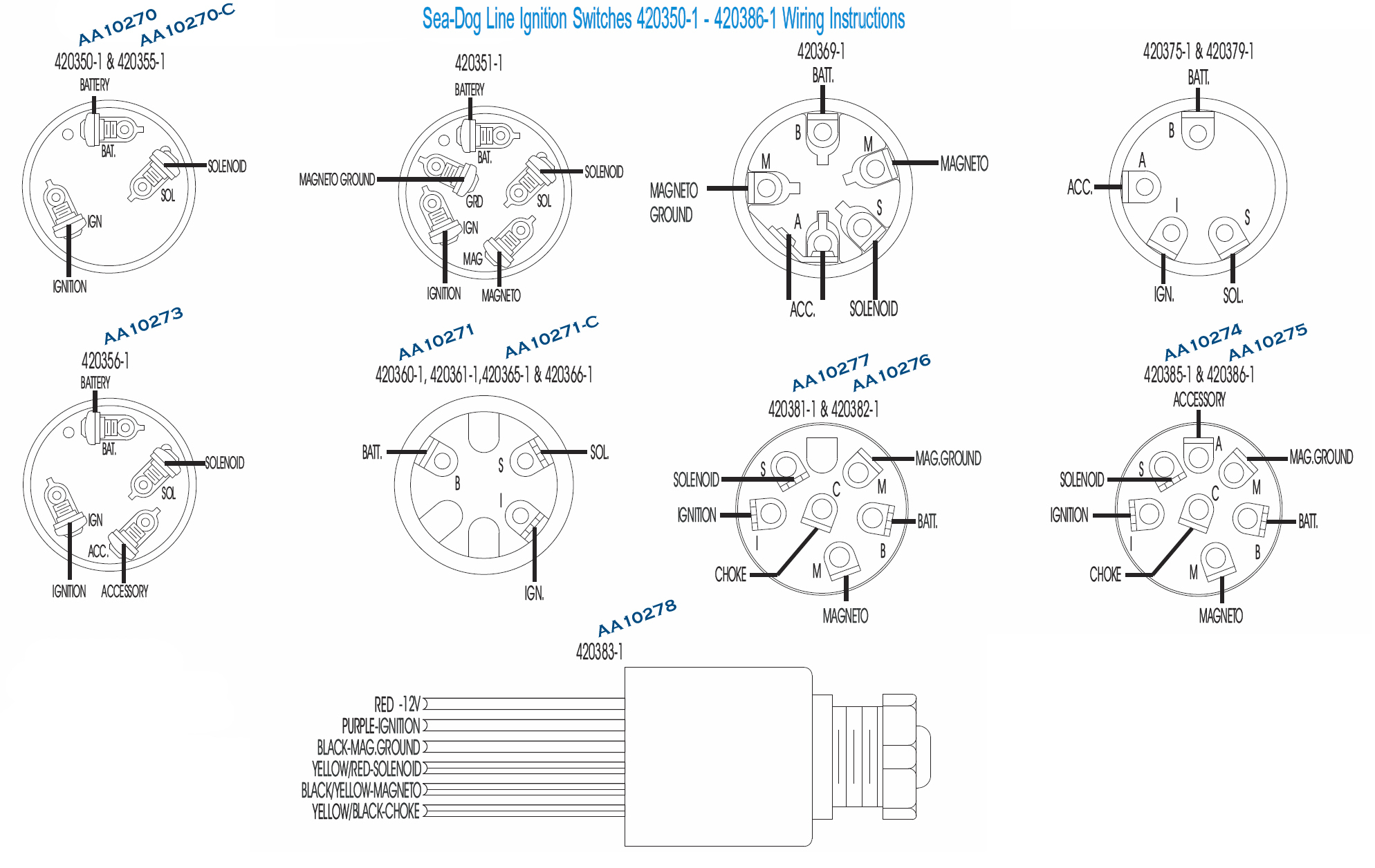 7 Pin Ignition Switch Wiring Diagram Wiring Diagram