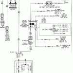 Connector View With Wiring For Ignition Switch For 1994 Jeep Cherokee