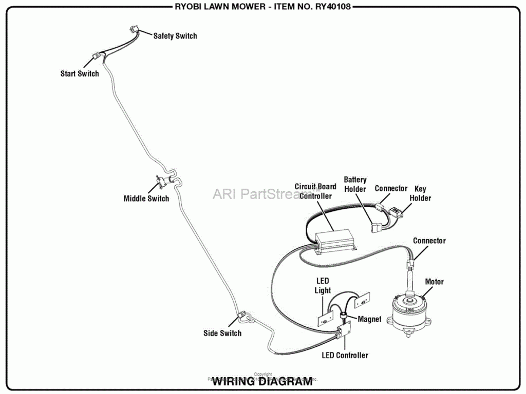 5 Prong Lawn Mower Ignition Switch Wiring Diagram