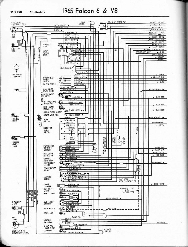 1962 Ford Falcon Ignition Switch Wiring Diagram