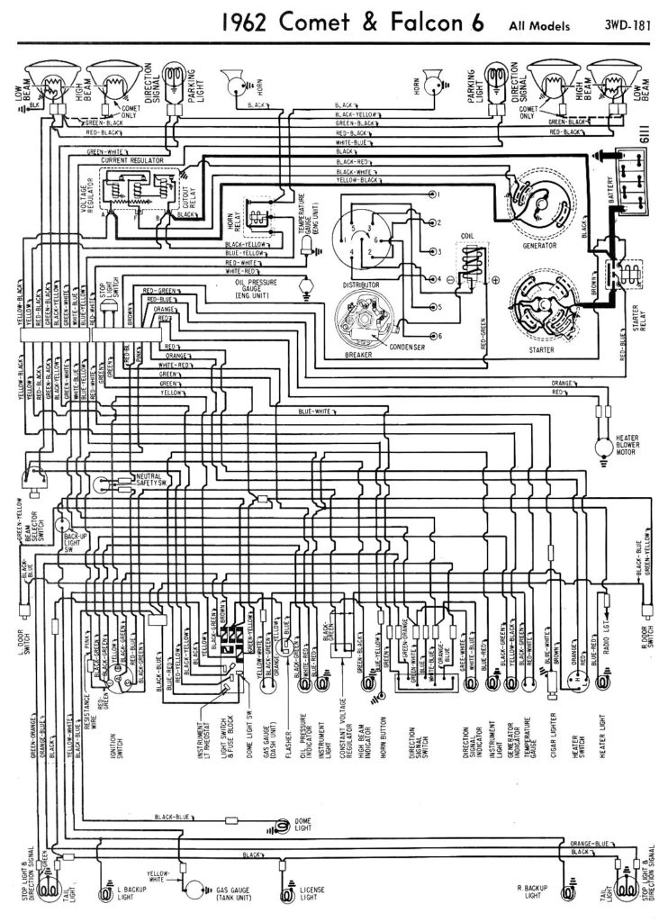 1962 Ford Falcon Wiring Diagram Wiring Diagram