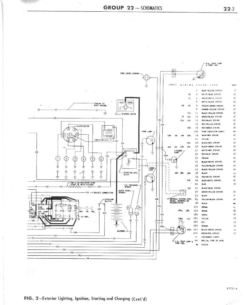 1962 Ford Falcon Ignition Switch Wiring Diagram