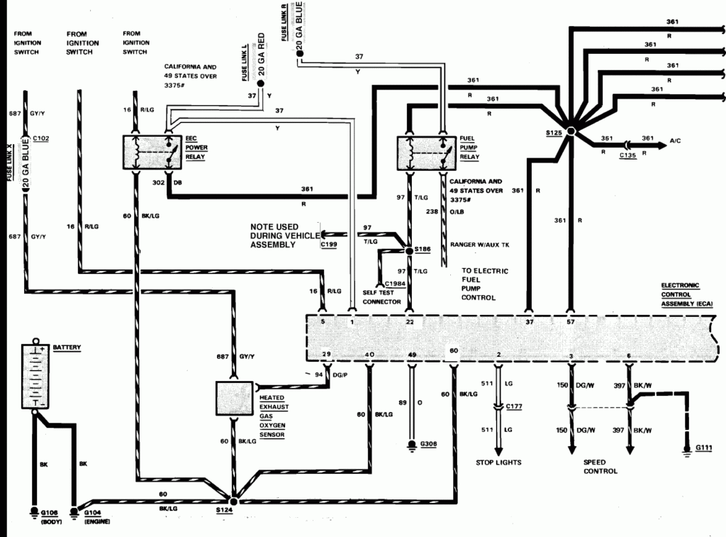 1987 Ford Ranger 2.9l Ignition Wiring Diagram