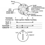 4 Pin Ignition Switch Circuit Lucas Key Switch Wiring Diagram